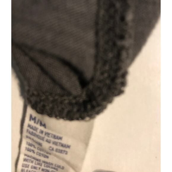 American Eagle Outfitters Gray Men's Hoodie M Casual Streetwear Minimalist - Picture 11 of 12